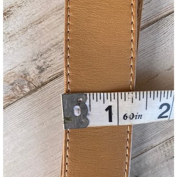jjill Tan Leather Belt  Casual SZ XL C100854 - Picture 8 of 9